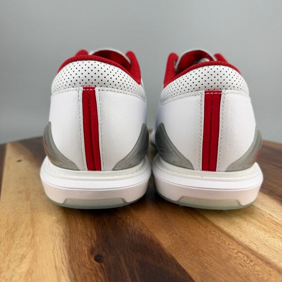 Nike Air Jordan ADG 5 Golf Spikeless Shoes Size 11.5 White Fire Red FQ7874-101